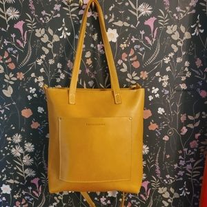 Portland Leather Goods Sunflower Full Size Zip Crossbody